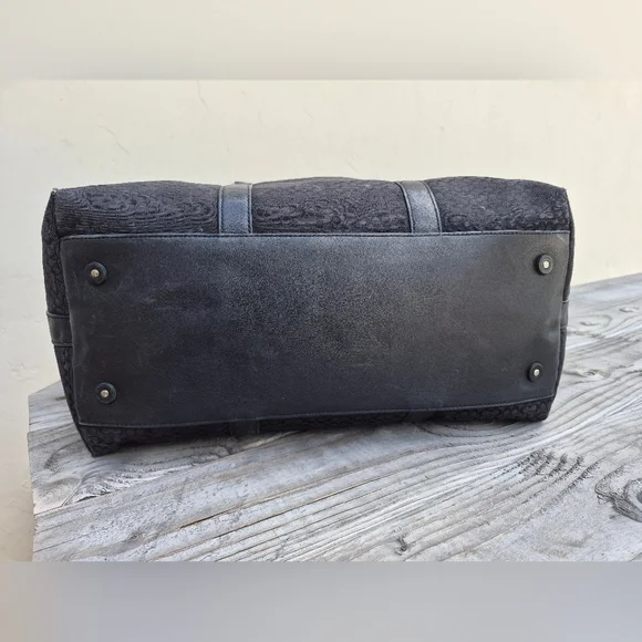 COACH 2004 VINTAGE HAMPTON WEEKENDER SIGNATURE TOTE - Picture 7 of 12